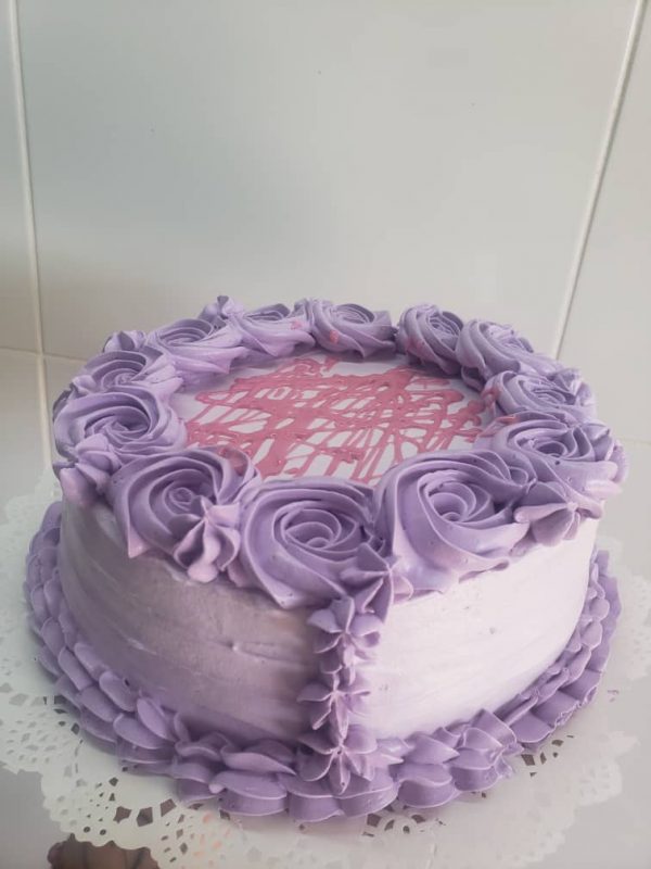 Pastel relleno de Ganache de Fresa